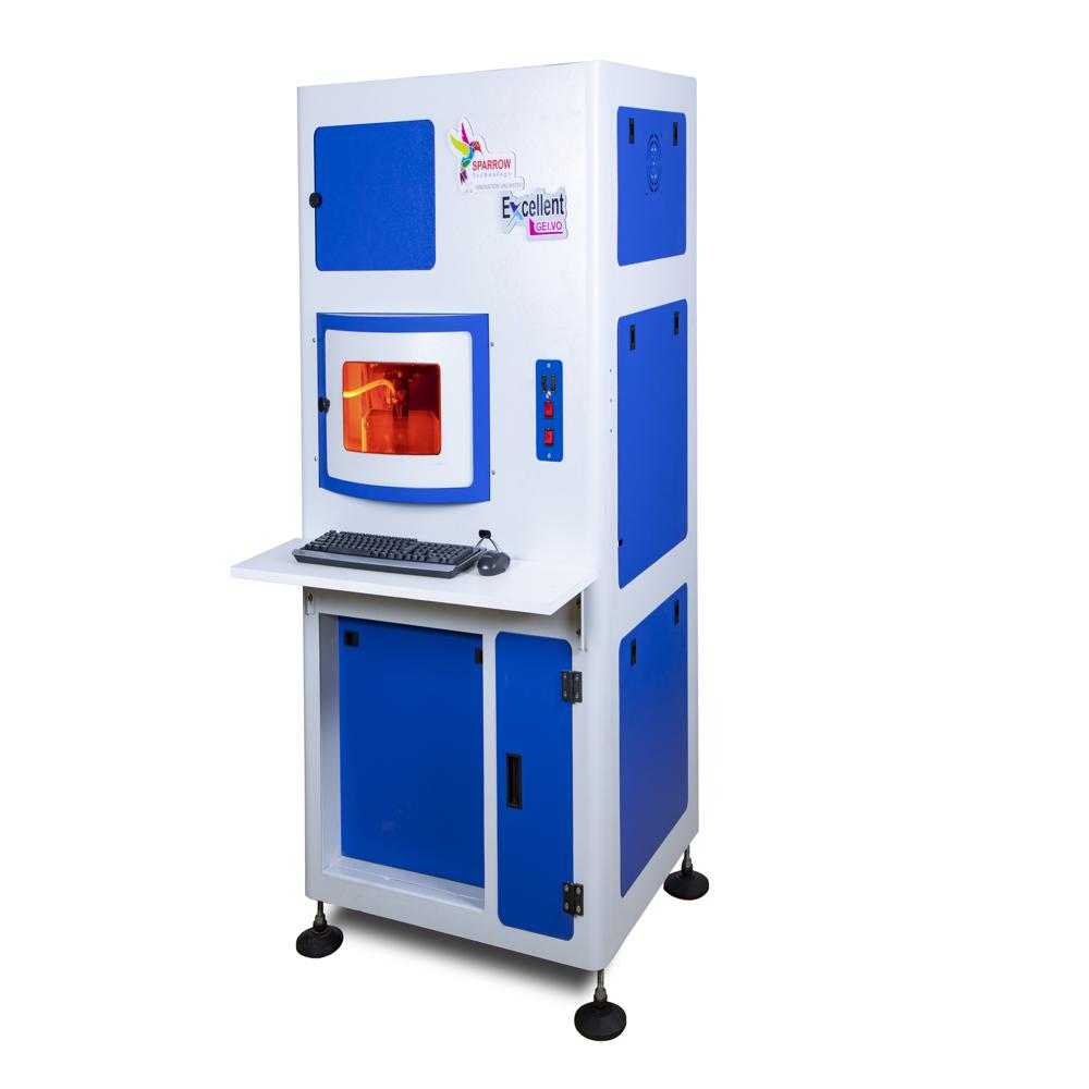Fancy Shape Galvo Fiber Diamond Cutting Laser Machine