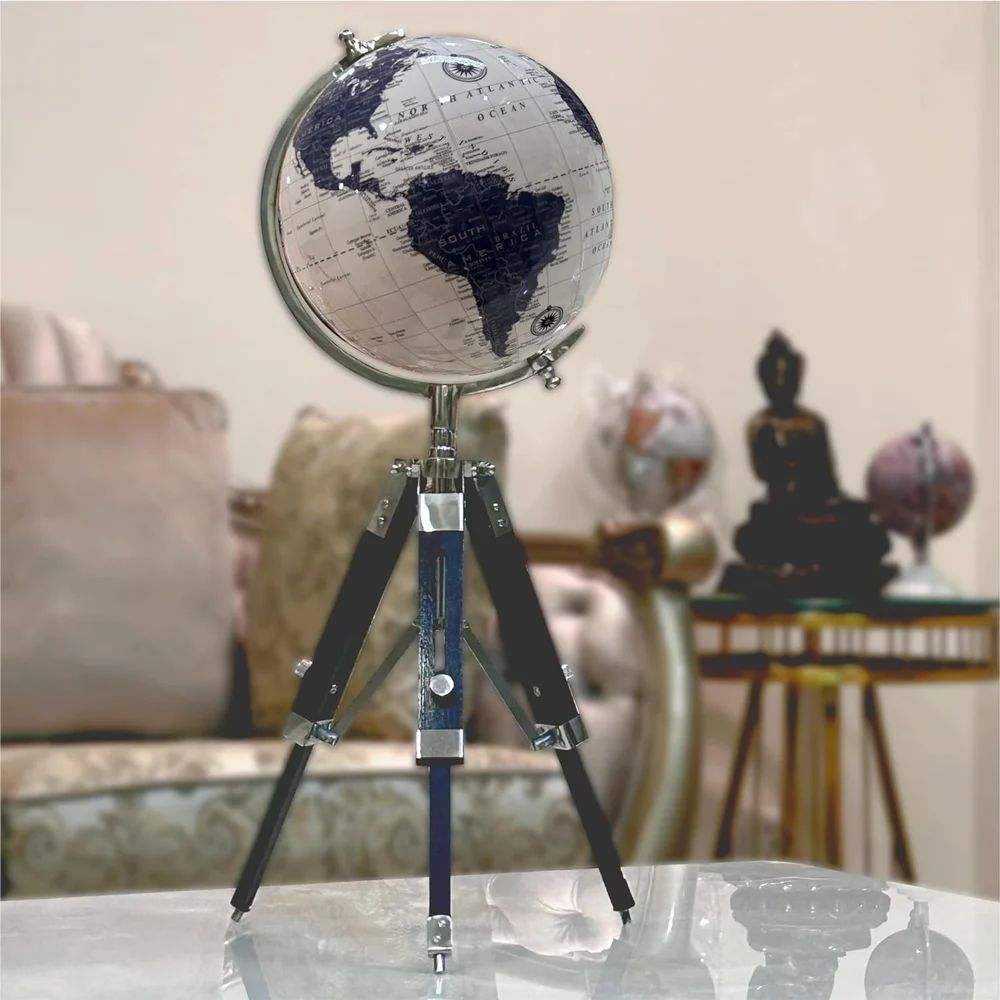 Tripod Antique Globe 20"