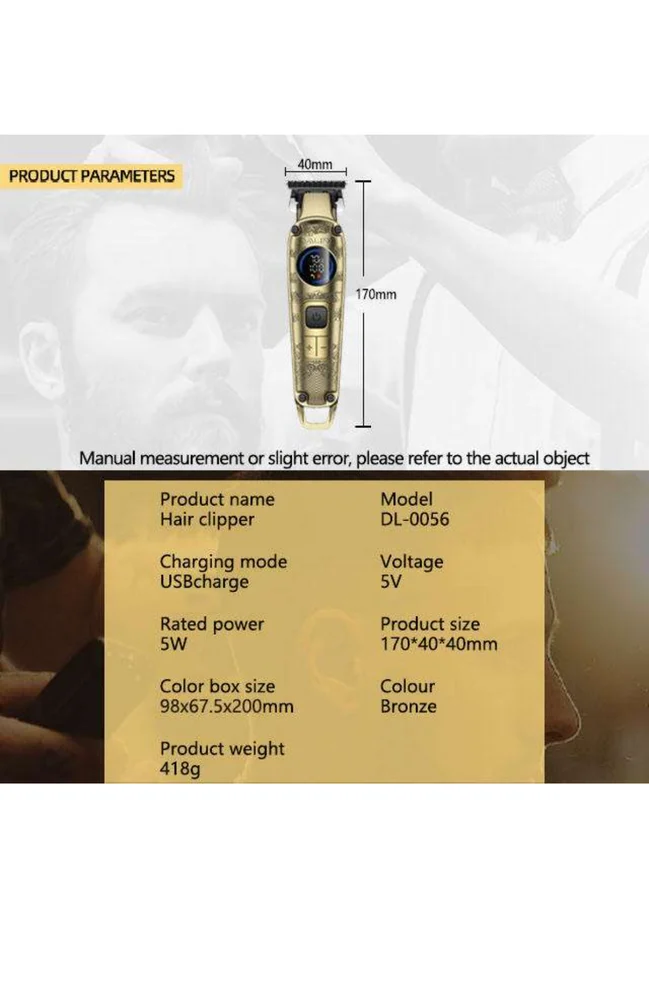 Daling DL-0056 Rechargeable Hair Trimmer