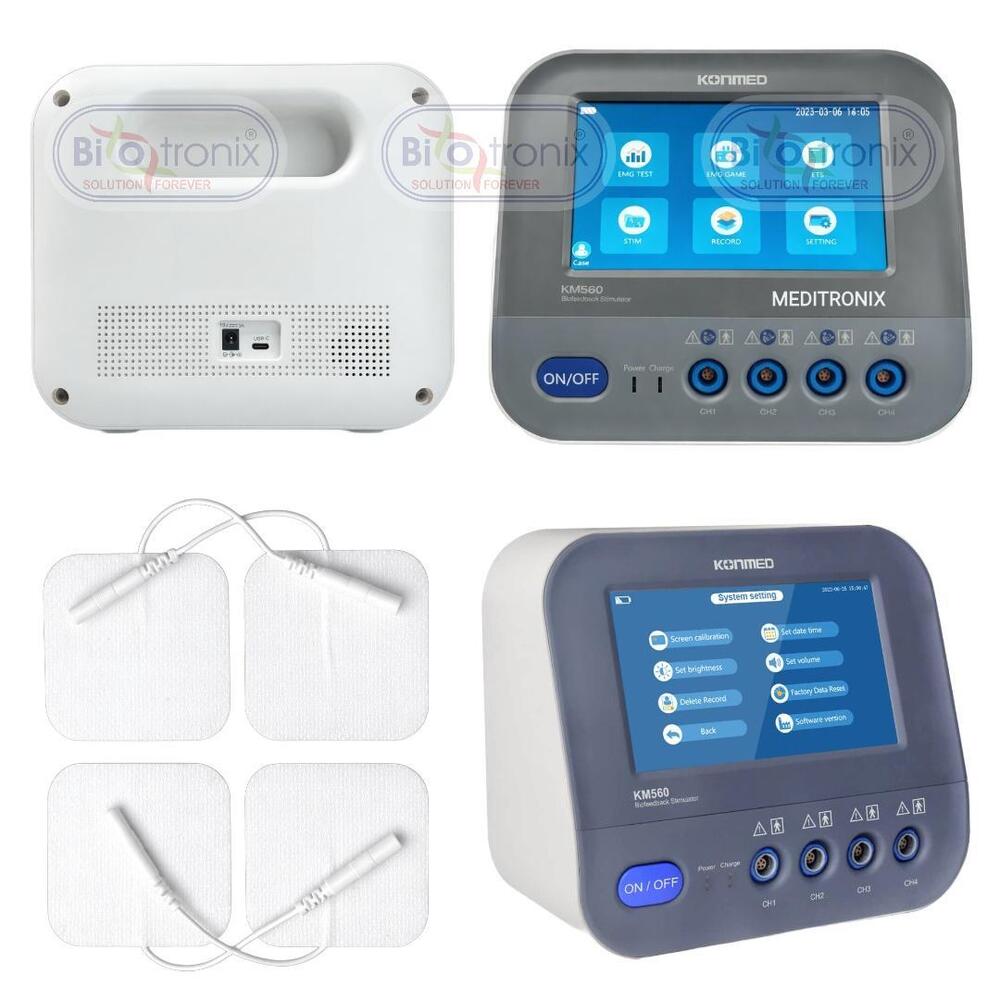 Konmed KM-560 4 Channel Biofeedback System with EMG Output