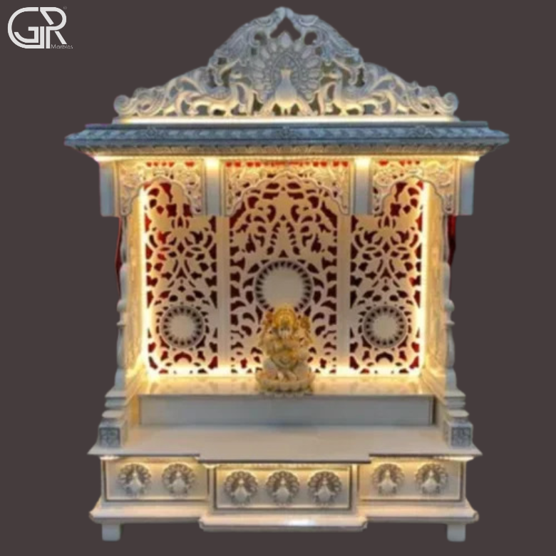 Designer Marble Mandir, (Ht-5.5ft)