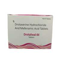 Drotaverine Hydrochloride And Mefenamic Acid Tablets - Brand Name: As Per Packaging