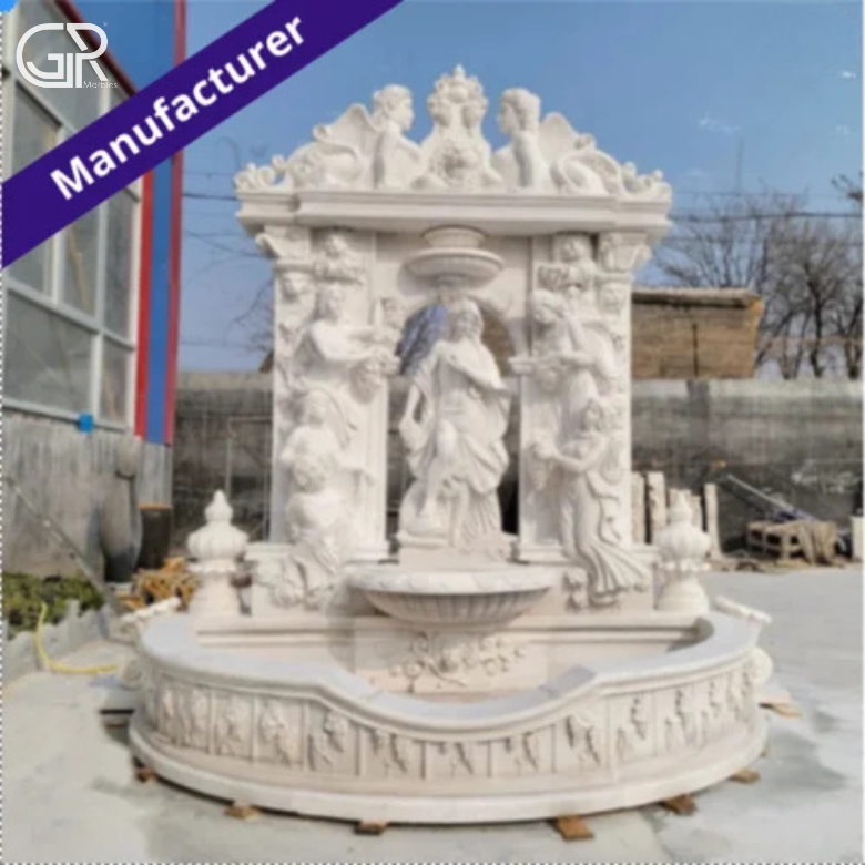 Marble Wall Water Fountain, 10ft