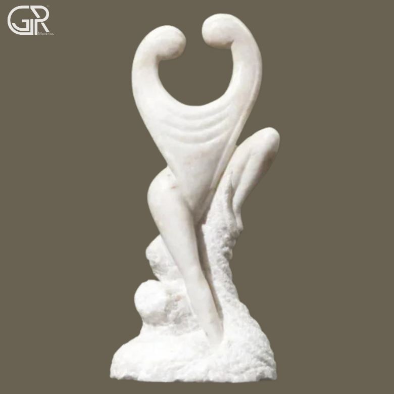 White Marble Sculpture