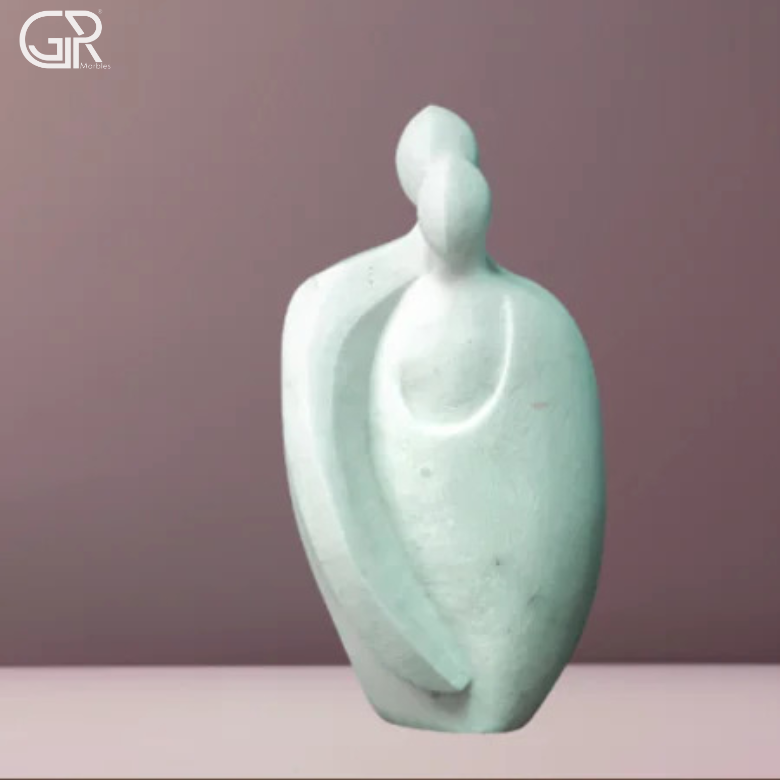 White Marble Modern Art