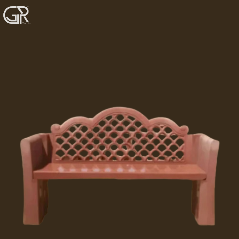 Red Sandstone Bench
