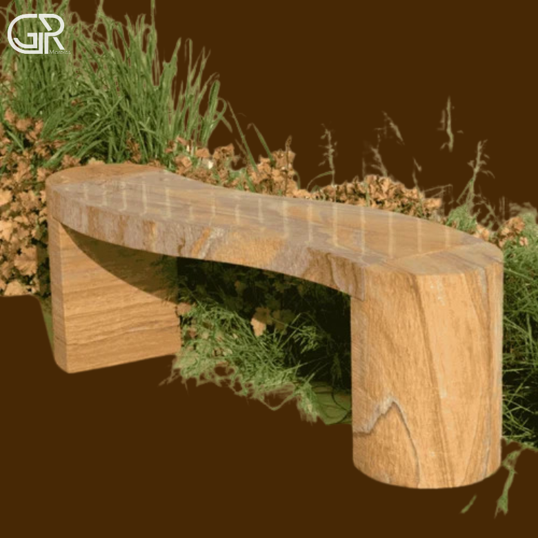 Rainbow Sandstone Bench
