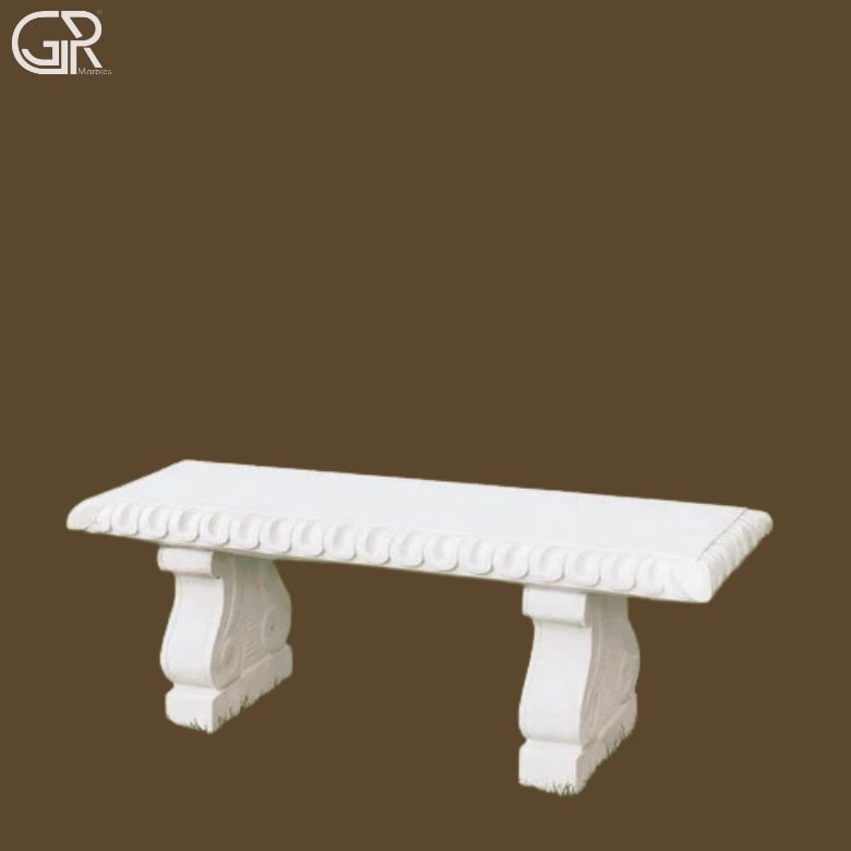 stone Marble Bench