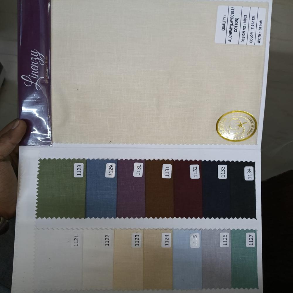 Lyocell Linen Shirting Fabric 