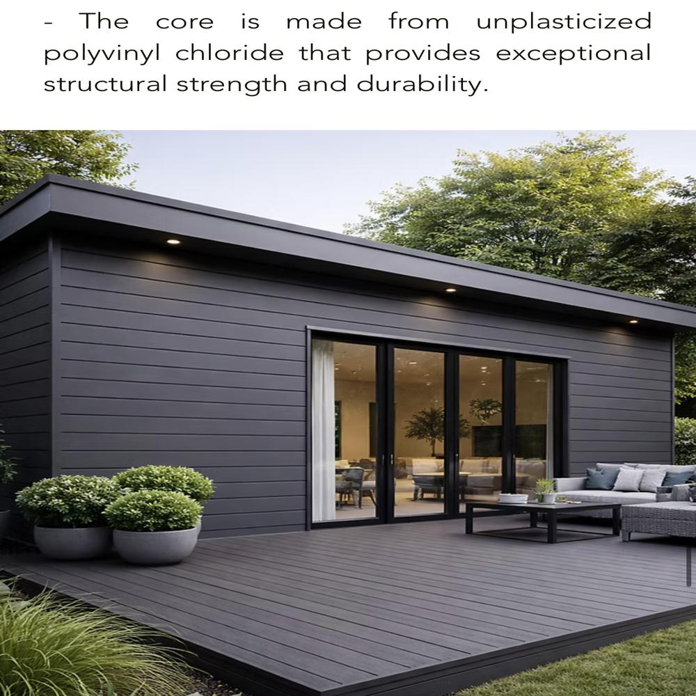 extreme clad series leben uPVC exterior cladding panels India wood finish exterior wall cladding brazilian teak exterior panel metal grey exterior cladding panel decorative exterior wall panels ready to install facade panels