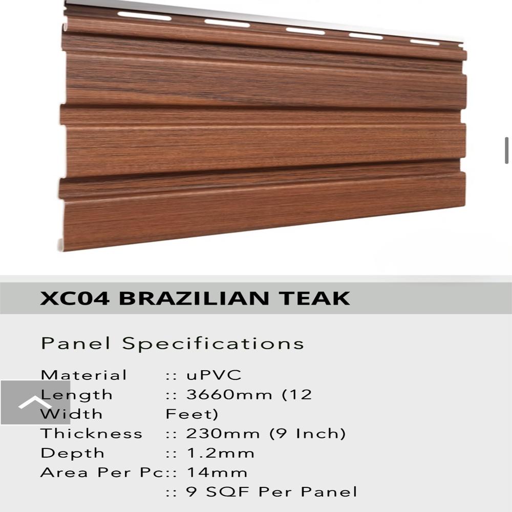 extreme clad series leben uPVC exterior cladding panels India wood finish exterior wall cladding brazilian teak exterior panel metal grey exterior cladding panel decorative exterior wall panels ready to install facade panels