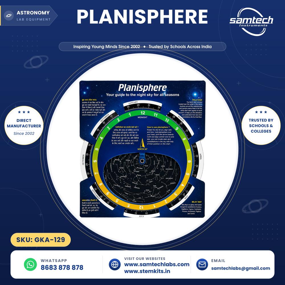 Planisphere chart