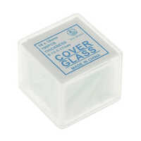Coverslip-cover Glass (pack Of 10g) - Borosilicate Glass 22x22 Mm, Polished, Uniform Thickness 0.01 Mm, Ground Edges