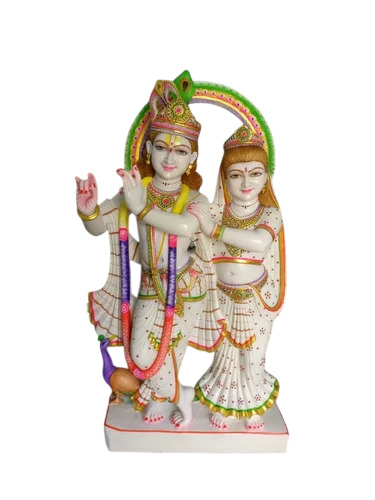 4 Feet Krishna Ji Marble Statue