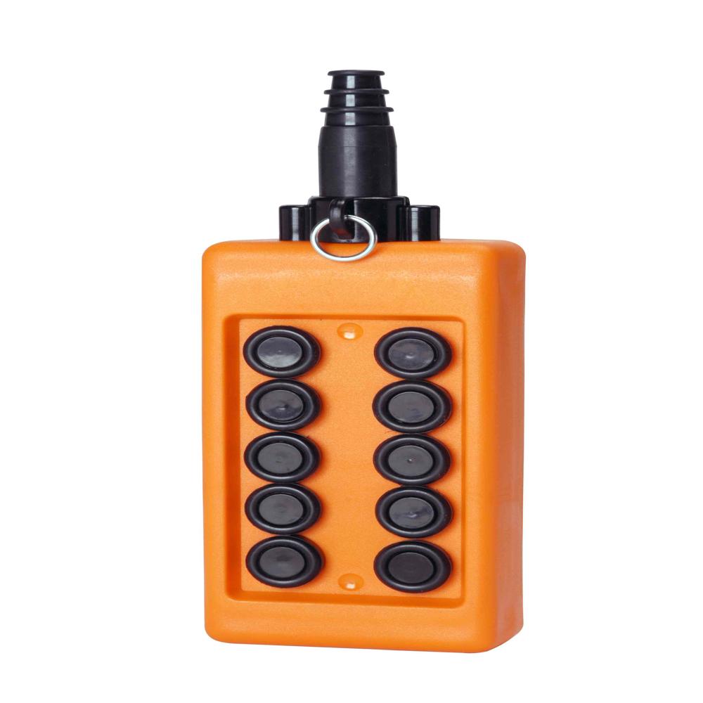 Pendant Control Station - 2way - Color: Orange