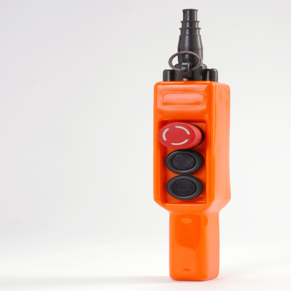 Pendant Control Station - 2way - Color: Orange