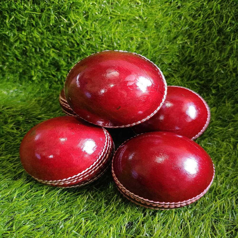 Leather Ball Red - Application: Cricket