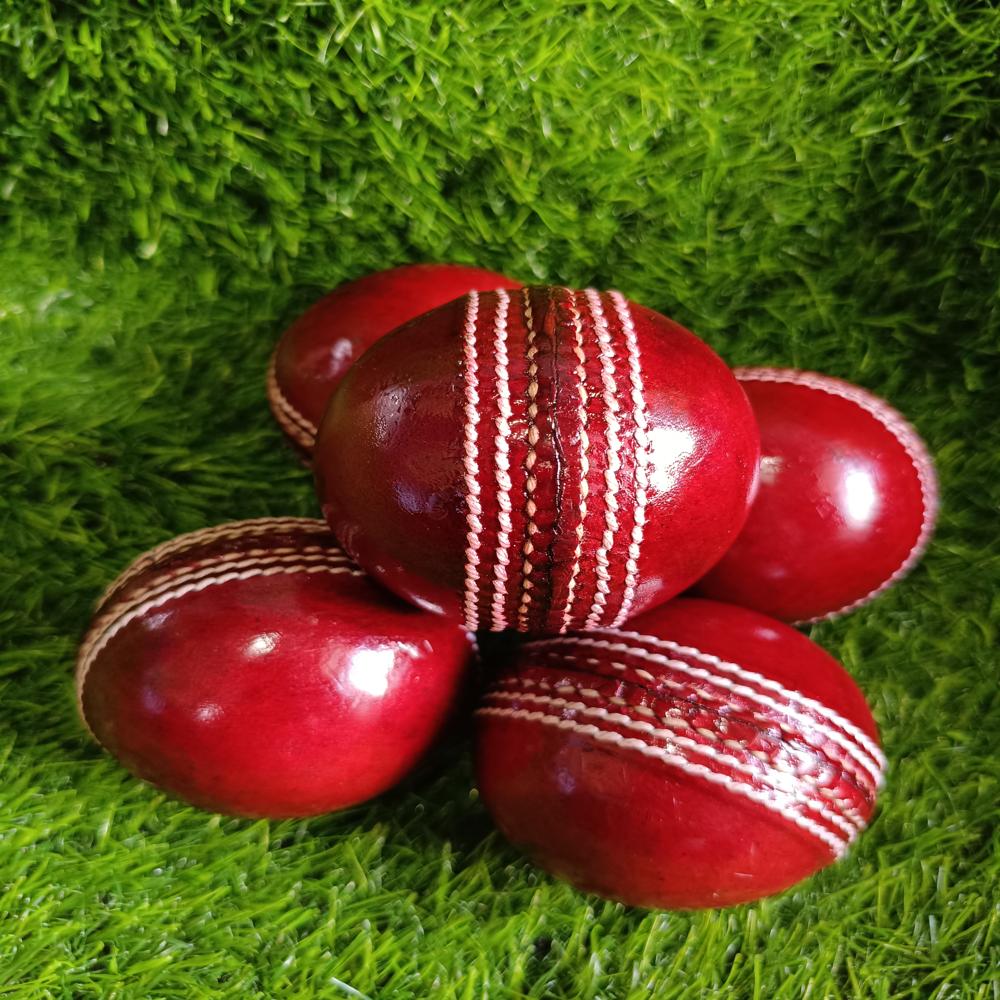 Leather Ball Red - Application: Cricket