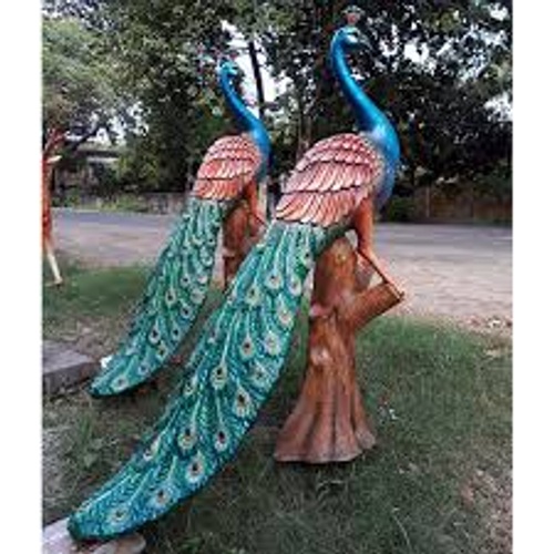 Peacock Statue - Thickness: 3 Millimeter (mm)