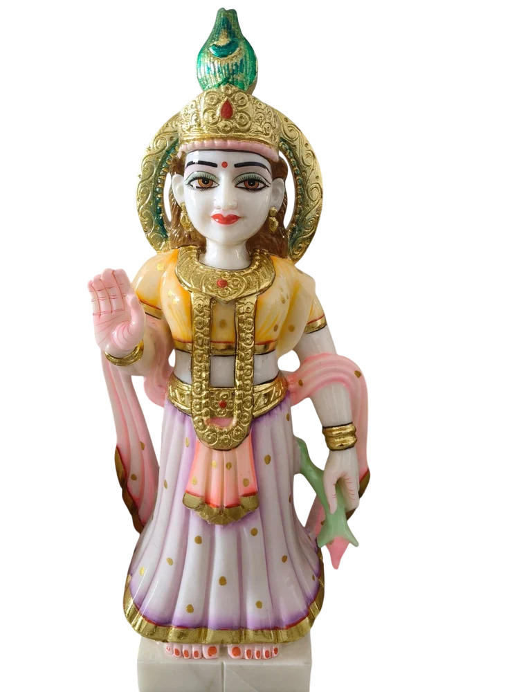 2 Feet Marble Radha Statue