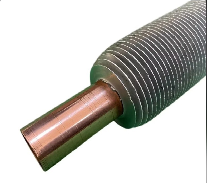 Wire Wound Finned Tubes - Color: Gray