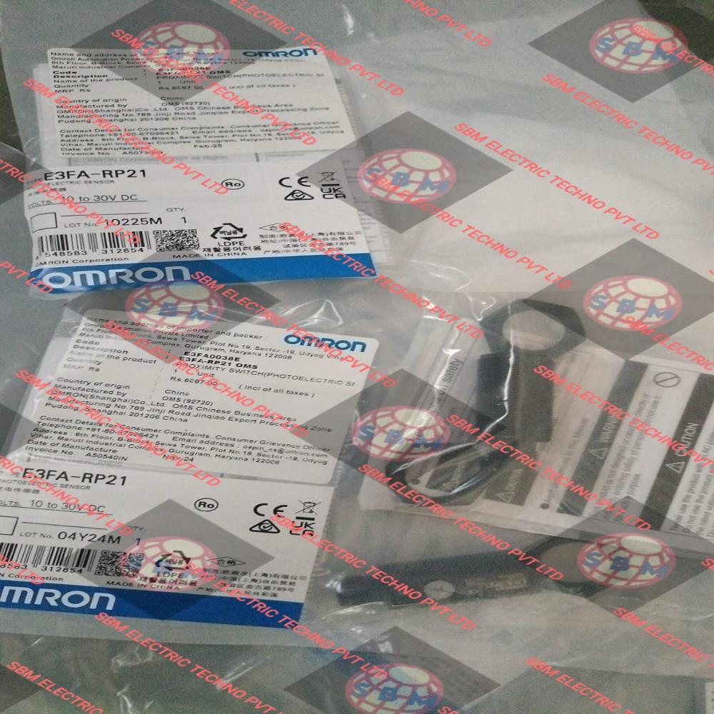 OMRON PHOTOELECTRIC SENSOR , E3FA-RP21