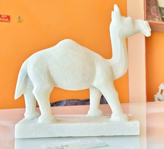 1 Feet Marble Animal Statue