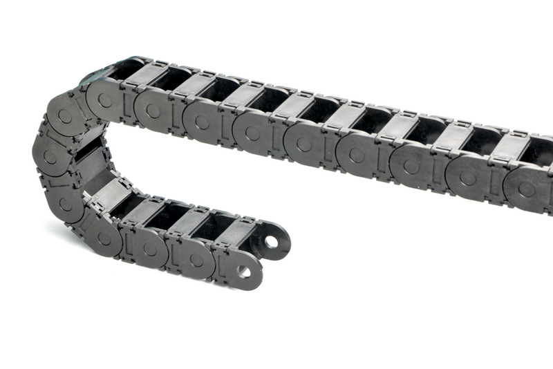 Cable Carrier Chain - Application: Construction