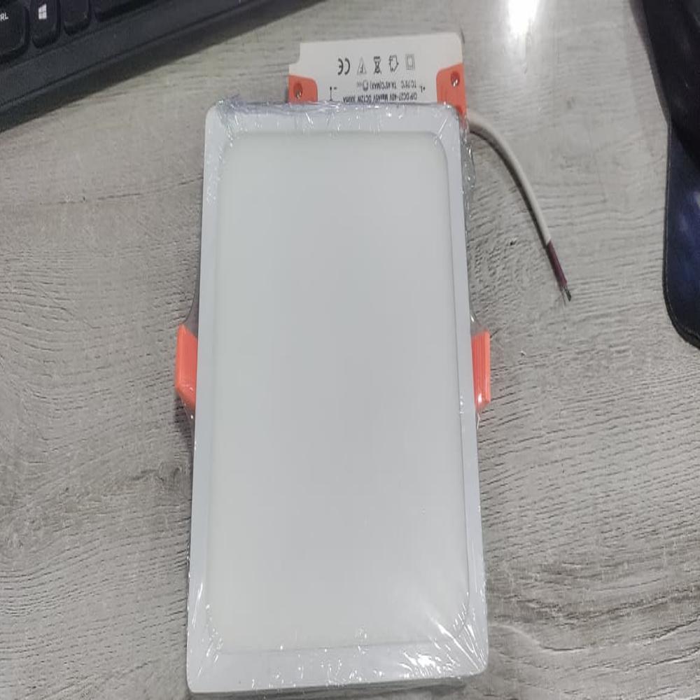 12 W Led Trimless Panel Light - Color: White