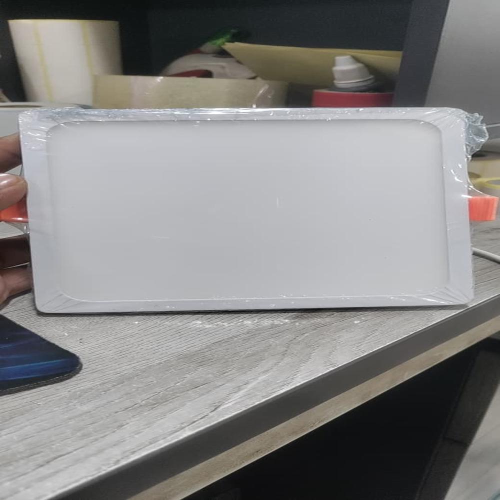 12 W Led Trimless Panel Light - Color: White