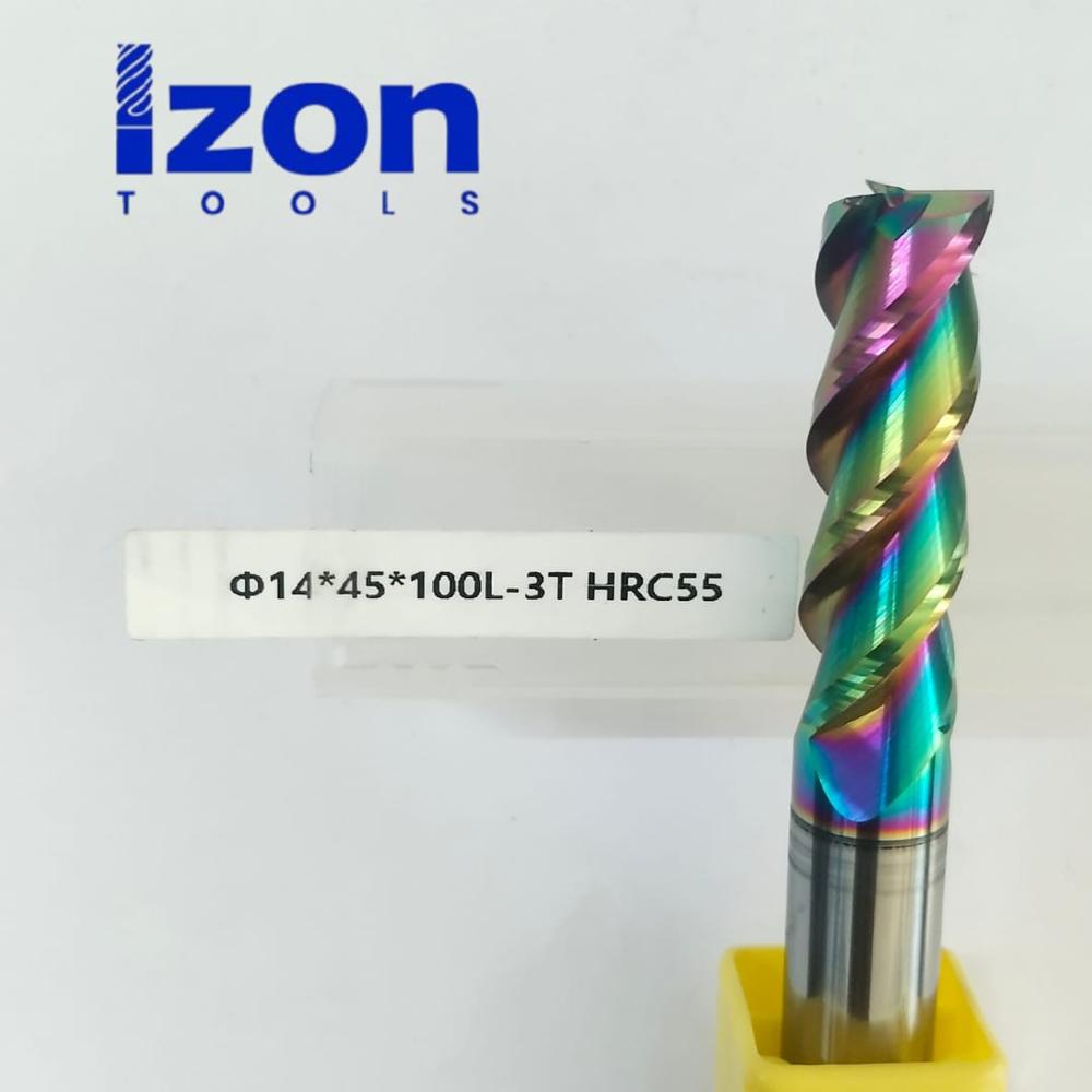 (DLC COATING)DIA-14X100L 3FLUTE CARBIDE ENDMILL