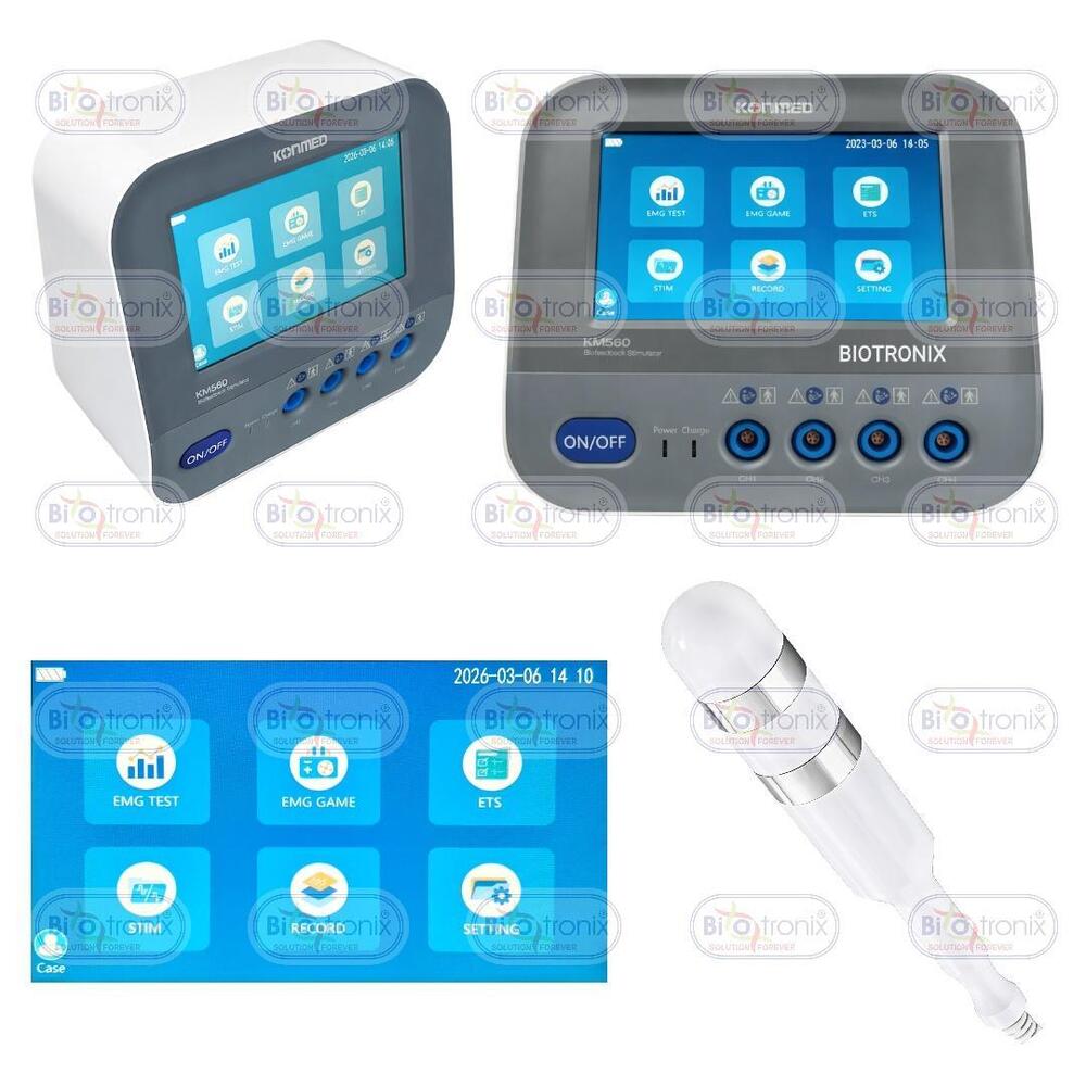 Konmed KM-560 EMG Biofeedback Machine with ETS Triggers