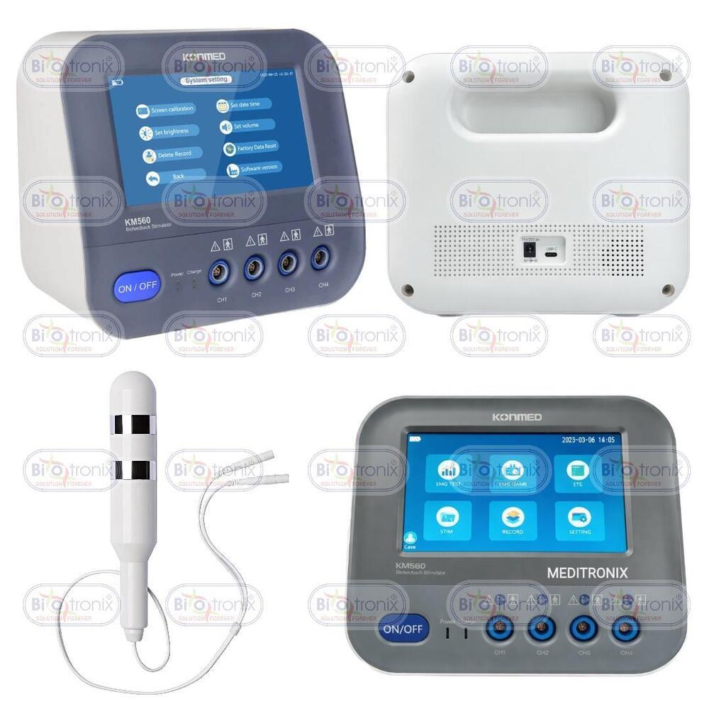 Konmed KM-560 EMG Biofeedback Machine with ETS Triggers