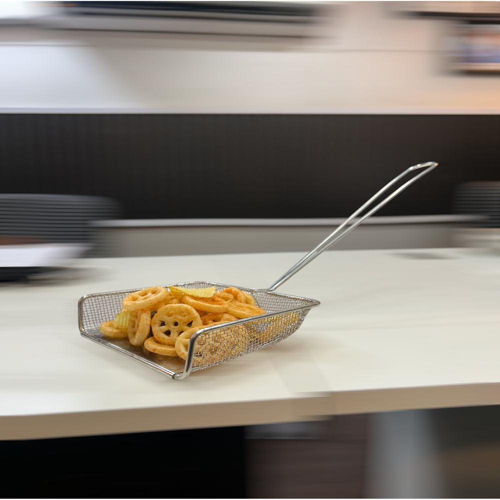 RECTANGULAR HALF FRYING WIRE MESH