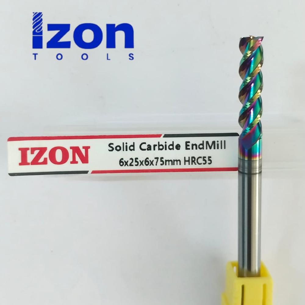 (DLC COATING)DIA-6X75L 3FLUTE CARBIDE ENDMILL