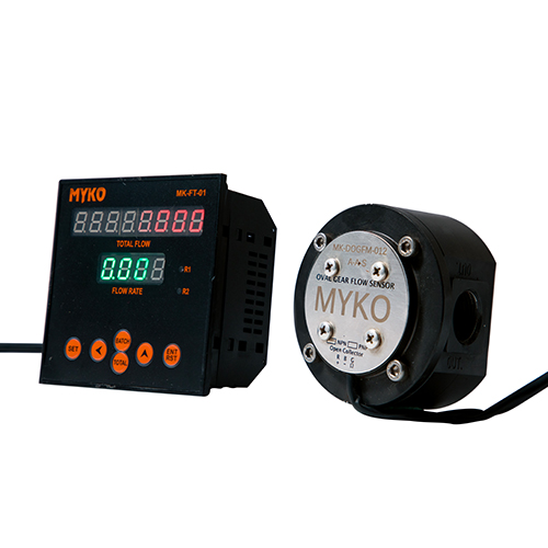 Digital oil flow meter