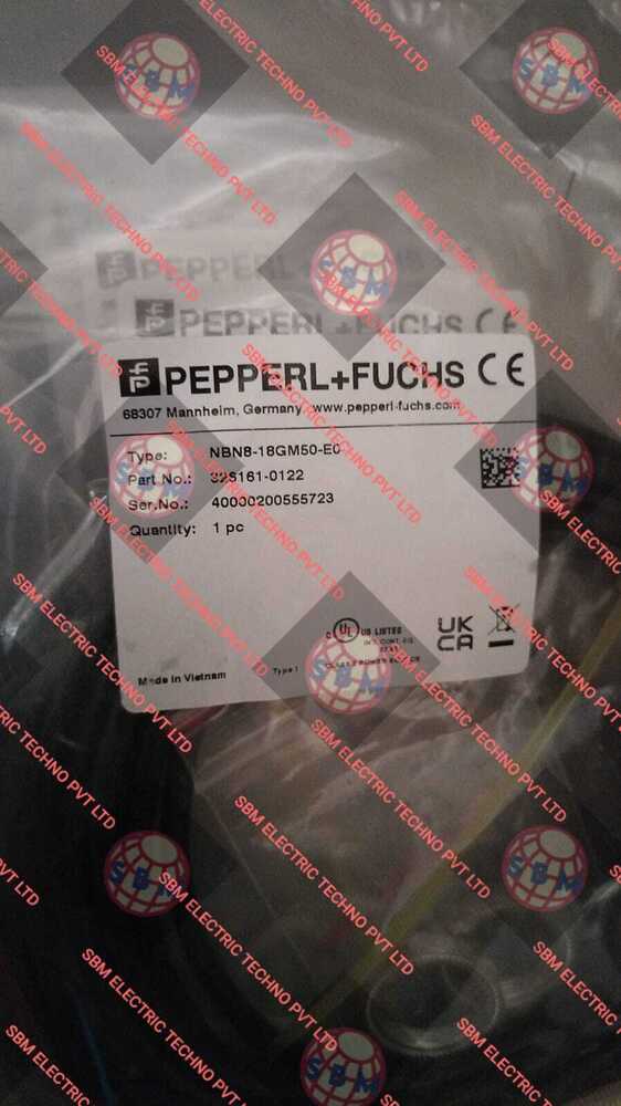PEPPERL FUCHS PROXIMITY SENSOR, NBN8-18GM50-E0