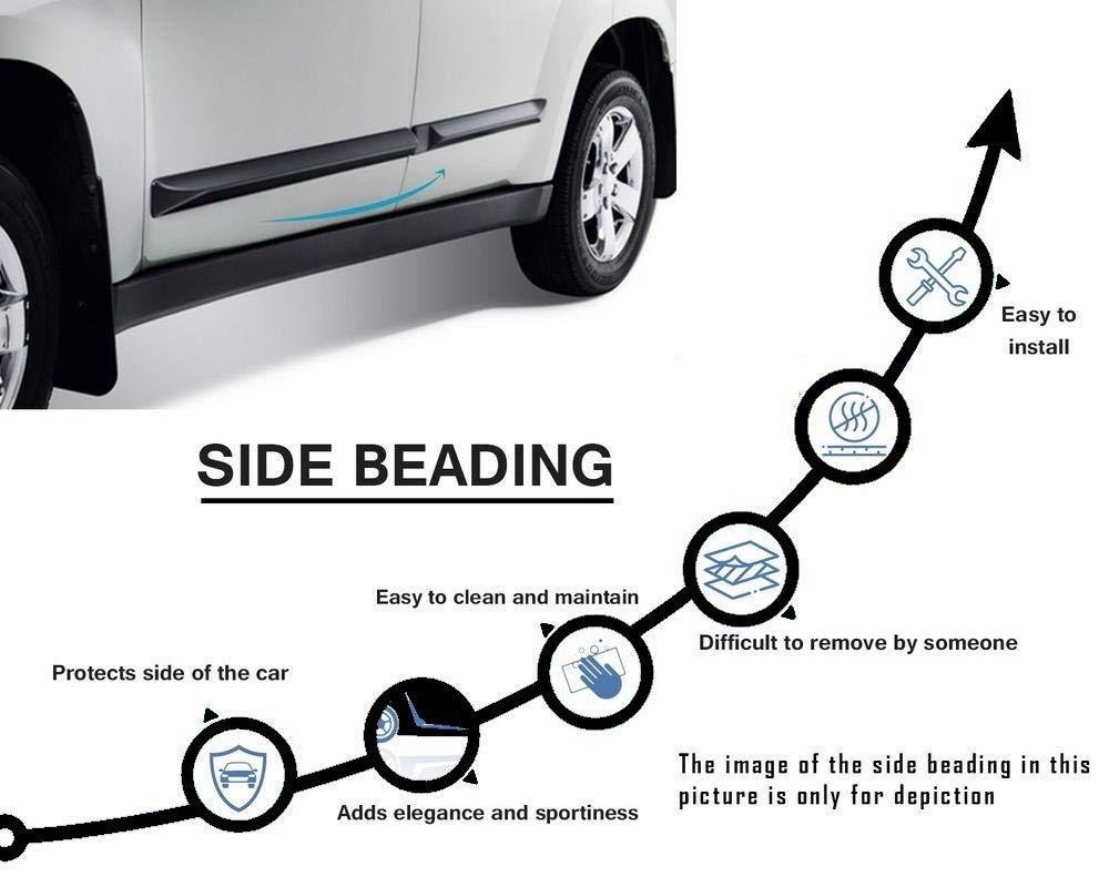 Old Maruti 800 Car Side Beading