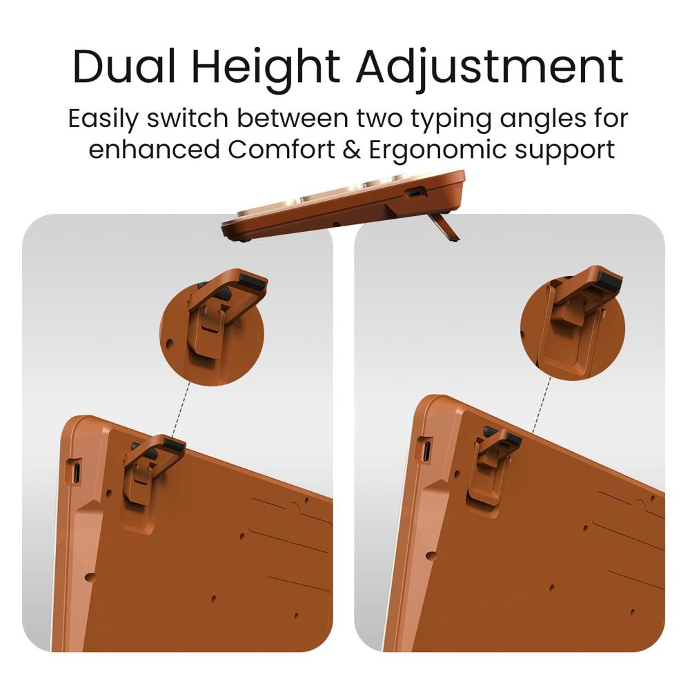 Portronics Bubble 3.0 Wireless Keyboard with Bluetooth