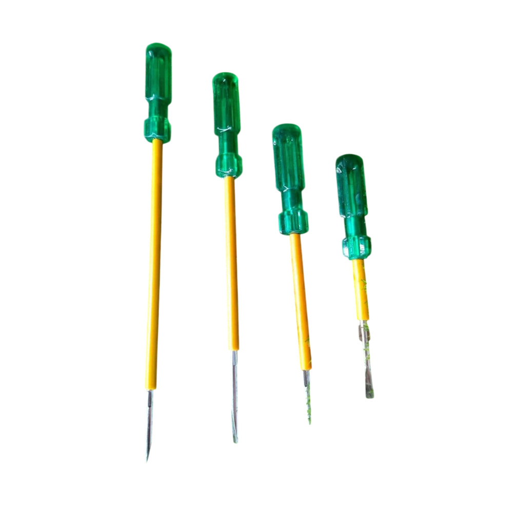 Green And Yellow Precision Screwdriver