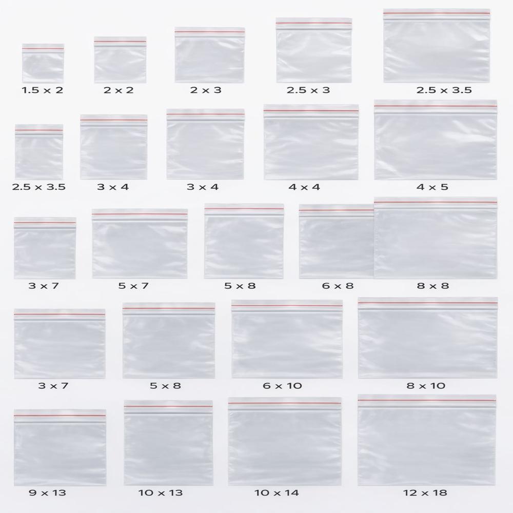 Ldpe Transparent Zip lock Bag