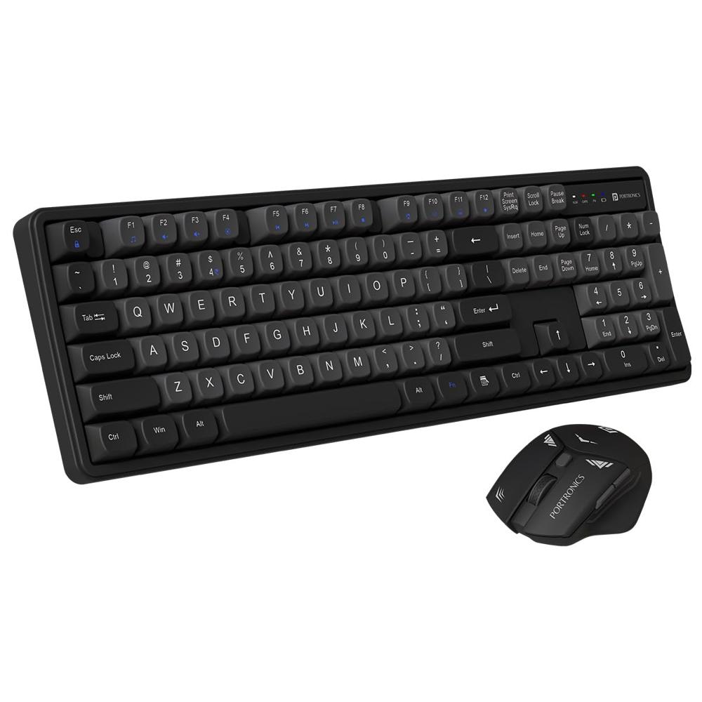 Portronics Key9 Combo Wireless Keyboard and Mouse