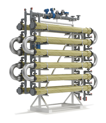 Membrane filtration solution for challenging wastewater treatment