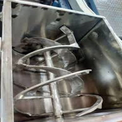 Ribbon Blender - Stainless Steel, 1500x1000x1200 Mm, 500 Kg Capacity, 7.5 Kw Motor Power, 30 Rpm Rotation Speed | Ce Certified For Blending Powders And Granules