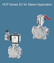 Pilot Operated Piston Driven Steam Solenoid Valve