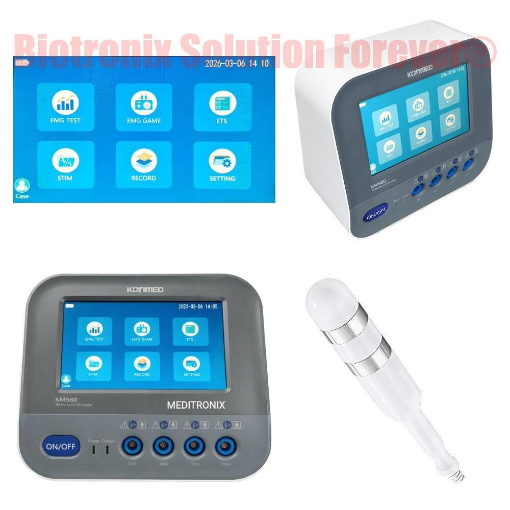 Konmed KM-560 Biofeedback Machine with Electrical Stimulator