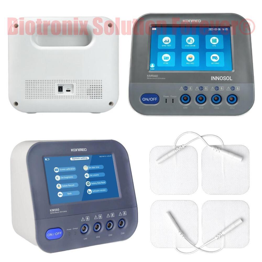 Konmed KM-560 Biofeedback Machine with Electrical Stimulator
