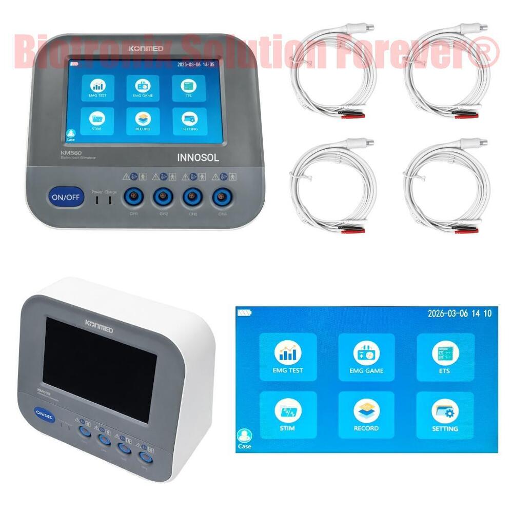 Konmed KM-560 EMG Biofeedback Machine for Sports Therapy