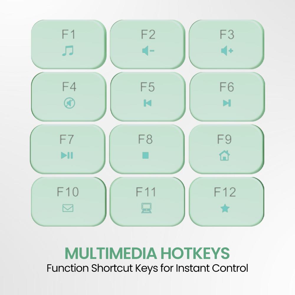 Portronics Ki-Pad 3 USB Wired Keyboard with Large Keycaps