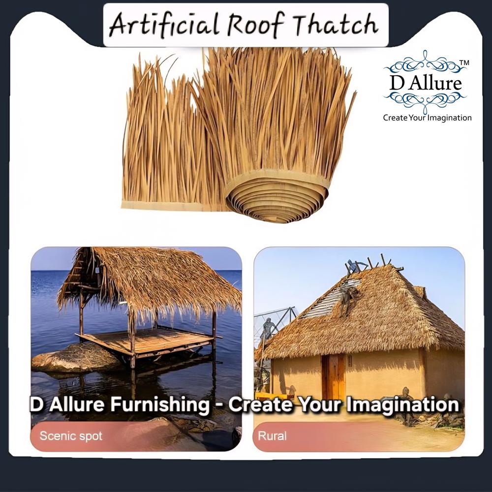 Artificial Thatch And Thatch Grass - Shade Ceiling